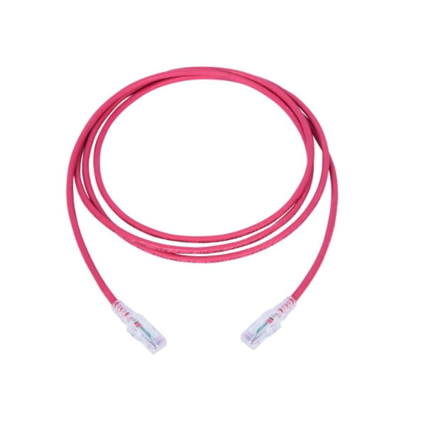 Patch cord Cat6 color Rojo 2.1 metros - Siemon