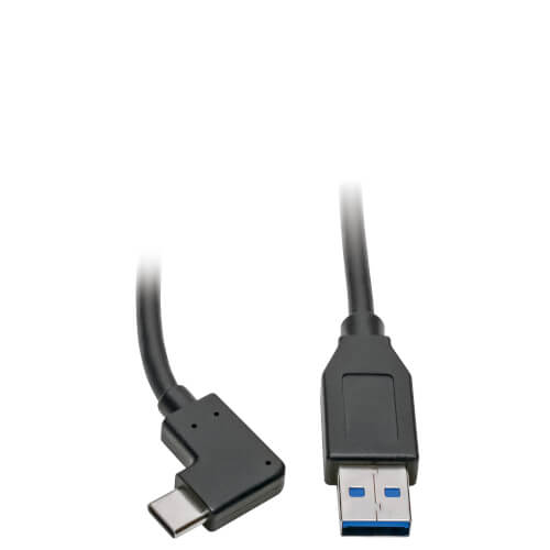 Cable USB C a USB Ángulo Recto 1, 91cm - Tripplite