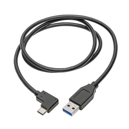 Cable USB C a USB Ángulo Recto 1, 91cm - Tripplite