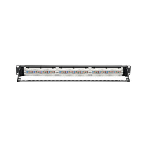 PATCH PANEL CAT 5E 24 PUERTOS CARGADO- Tripplite