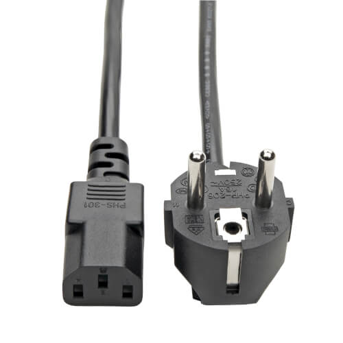 Cable de Energía C13 a Schuko 1.83 m 10A- Tripplite