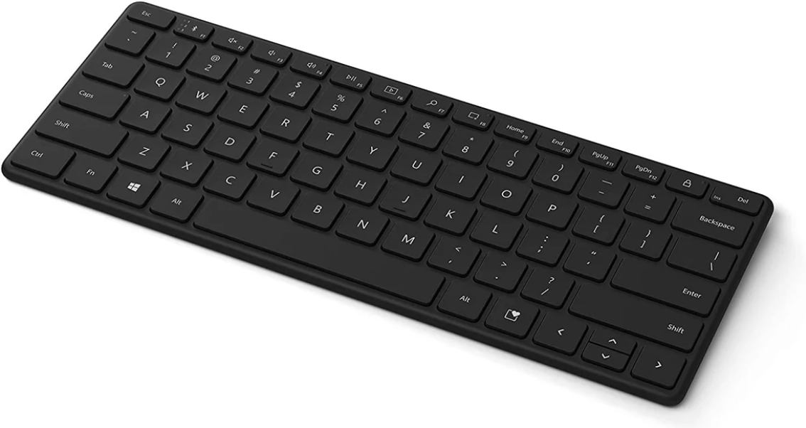 Teclado Inalámbrico  Compacto Negro - Microsoft