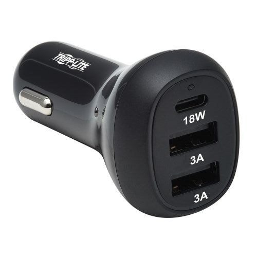 CARGADOR Para AUTO 3PUERTOS USB 3.0 MAX36W- Tripplite