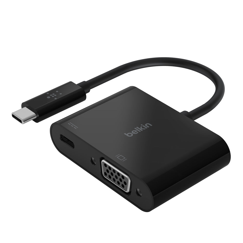 Adaptador USB-C a VGA + Carga- Belkin