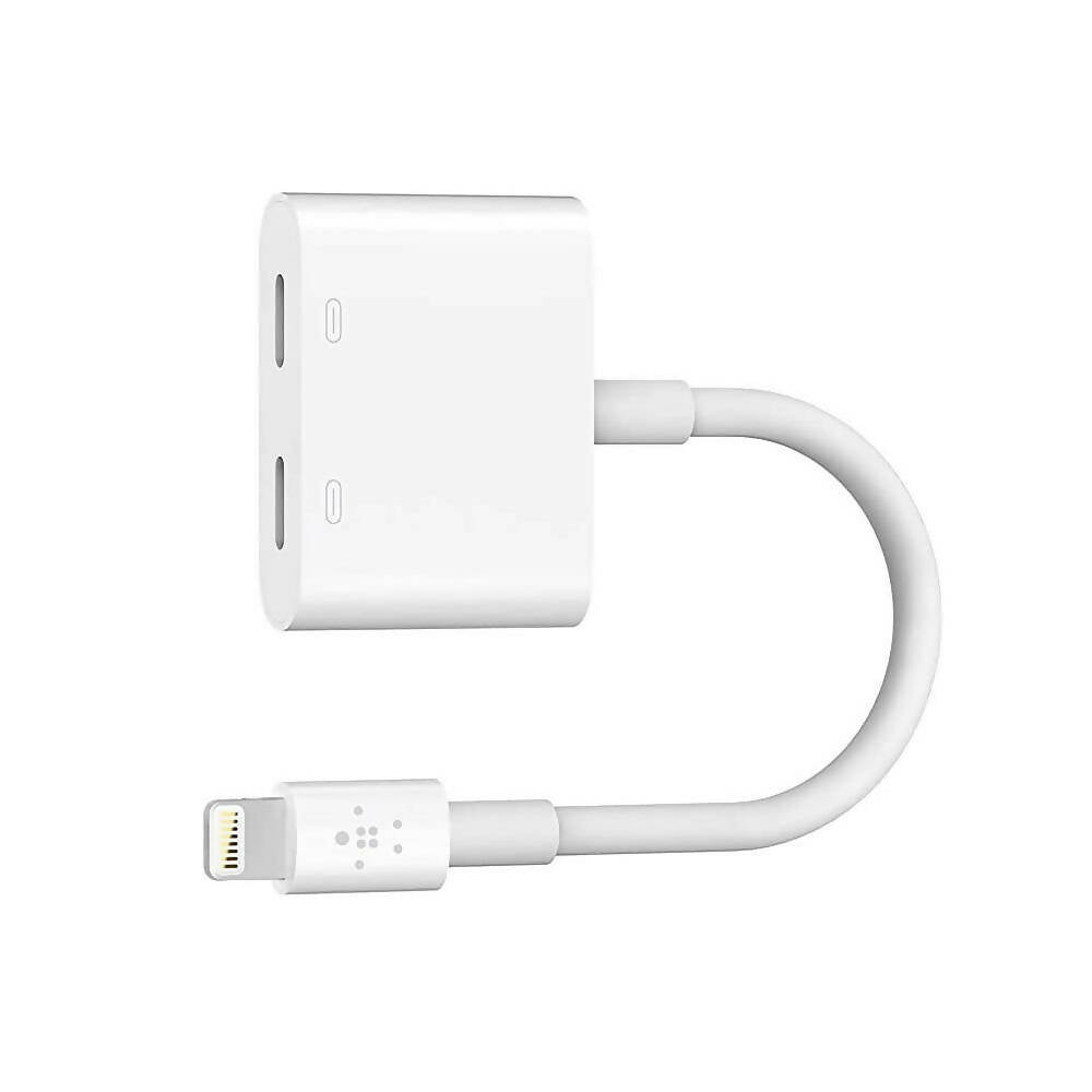 Adaptador Dual Lightning White- Belkin