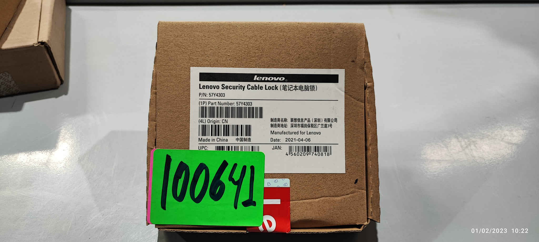 Candado de cable de seguridad- Lenovo