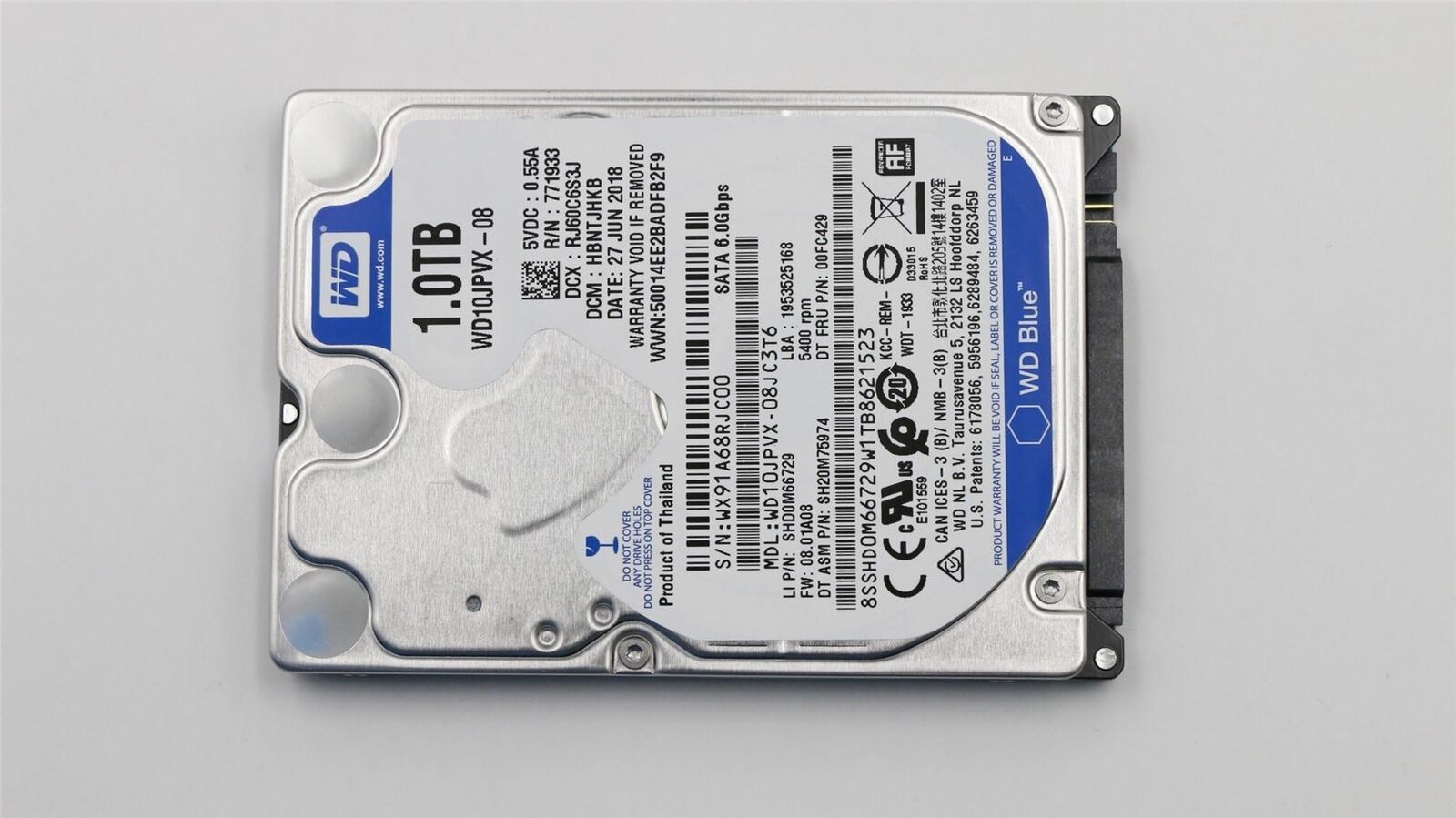 Disco Duro  HDD, 6G 9.5mm 5400 1T- LENOVO